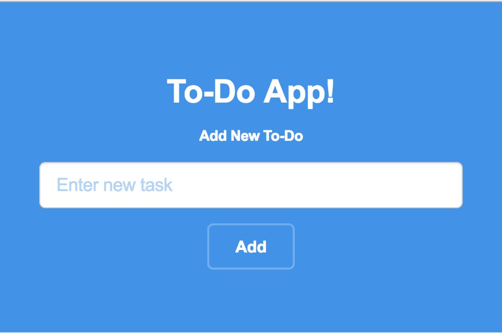 Todo App hero image