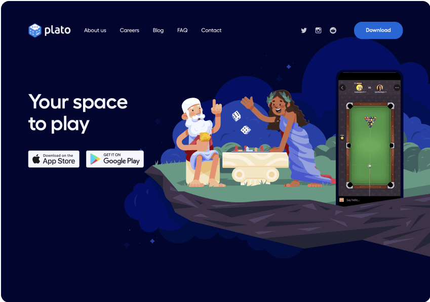 Plato company website