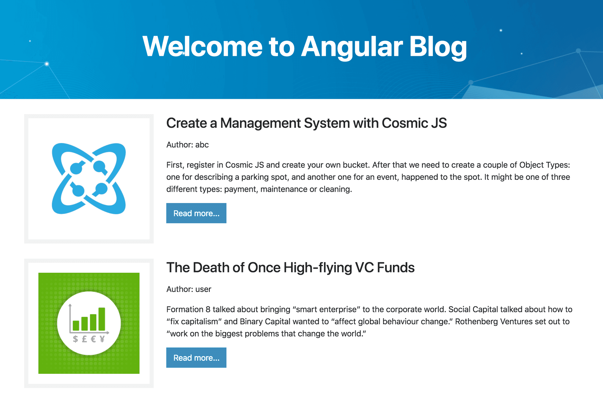 Angular Blog hero image