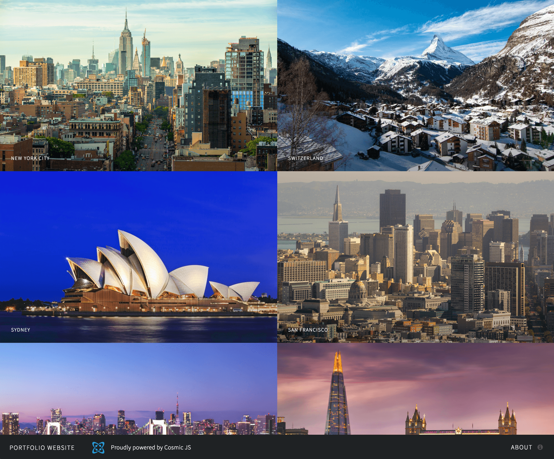 Portfolio Website hero image
