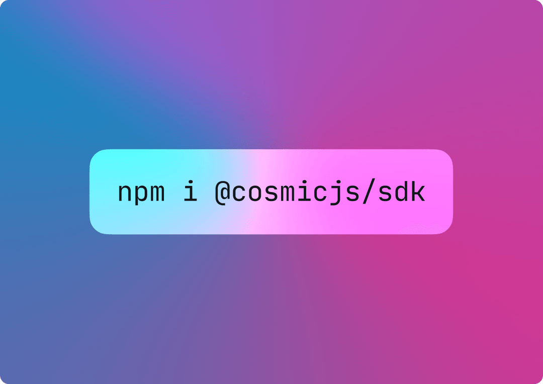 Cosmic image